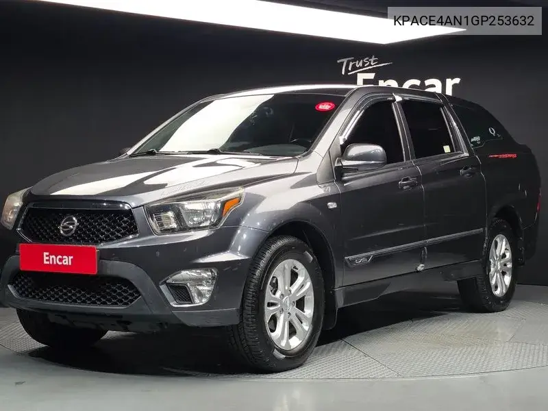 SSANGYONG KORANDO SPORTS 2015, VIN KPACE4AN1GP253632