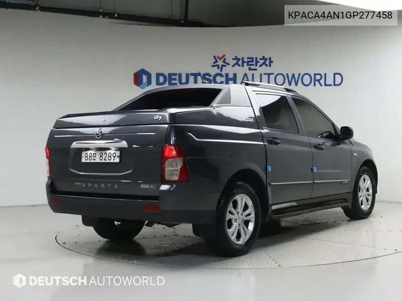2016 SSANGYONG KORANDO SPORTS VIN KPACA4AN1GP277458 — фото 2