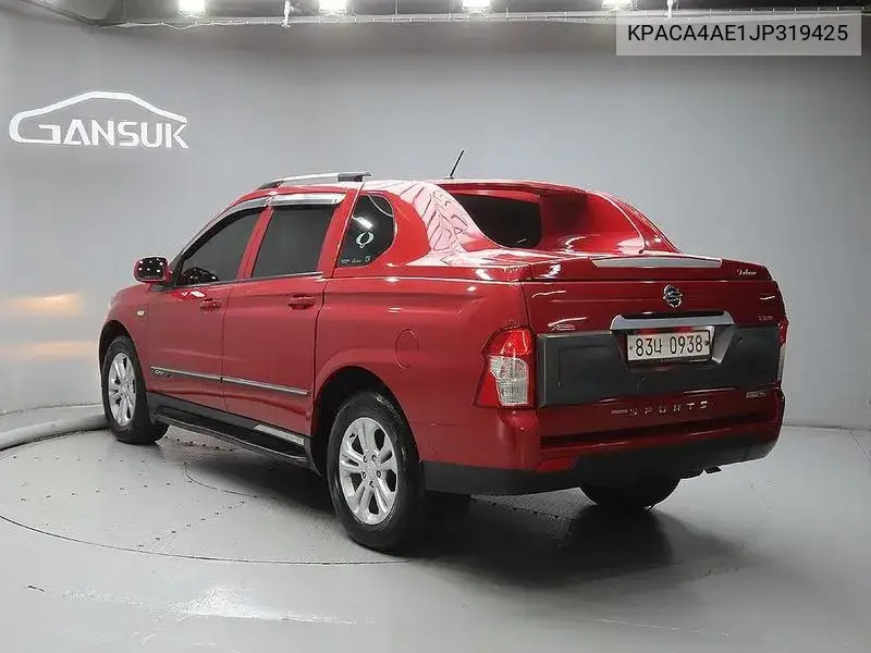 2017 SSANGYONG KORANDO SPORTS VIN KPACA4AE1JP319425 — фото 2