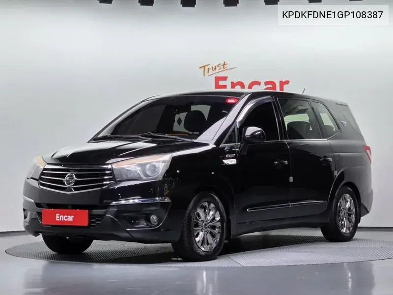 SSANGYONG KORANDO TURISMO 2016, VIN KPDKFDNE1GP108387