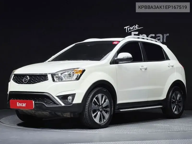 SSANGYONG KORANDO 2014, VIN KPBBA3AK1EP167519