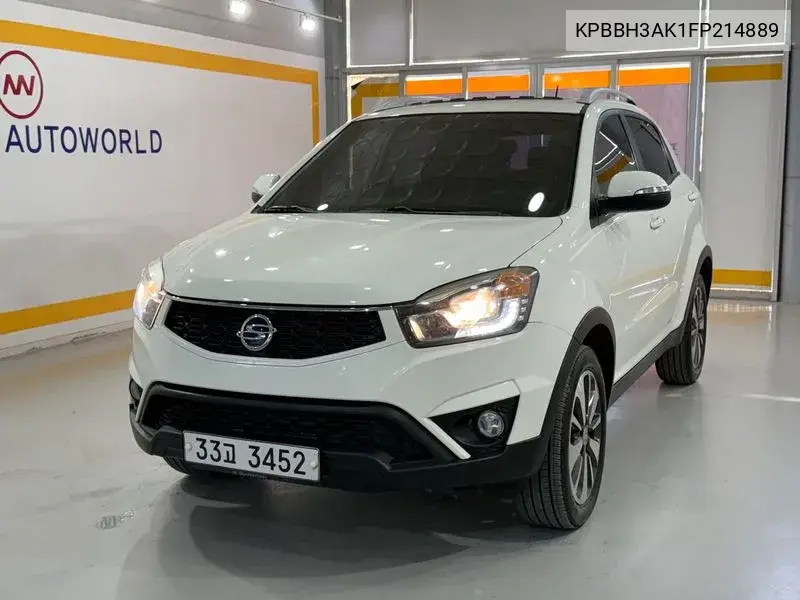 SSANGYONG KORANDO 2015, VIN KPBBH3AK1FP214889
