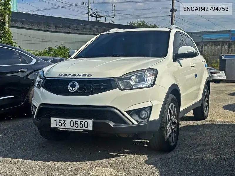 SSANGYONG KORANDO 2016, VIN N/A