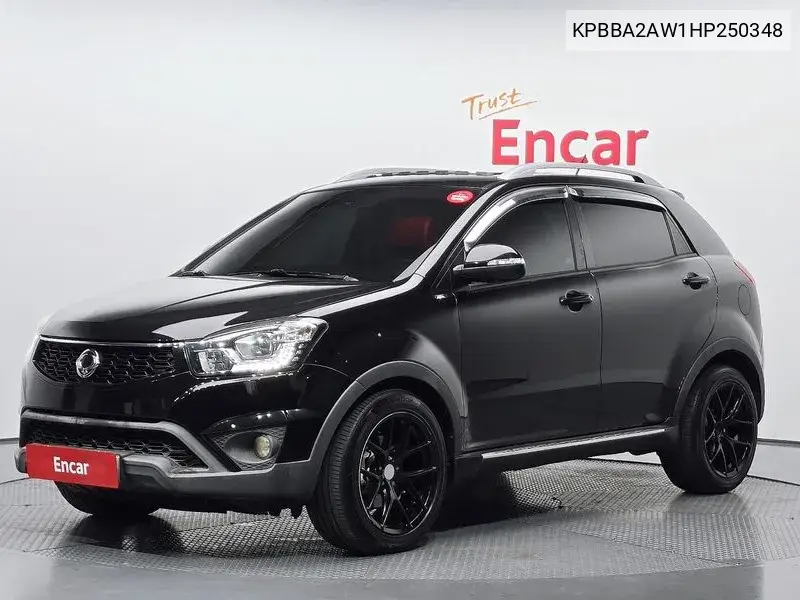 SSANGYONG KORANDO 2016, VIN KPBBA2AW1HP250348