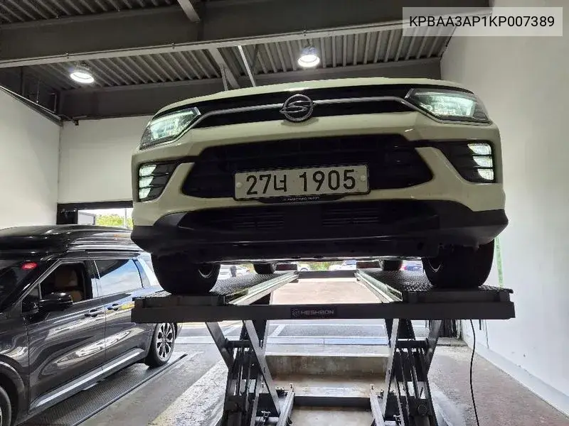 SSANGYONG KORANDO 2019, VIN KPBAA3AP1KP007389