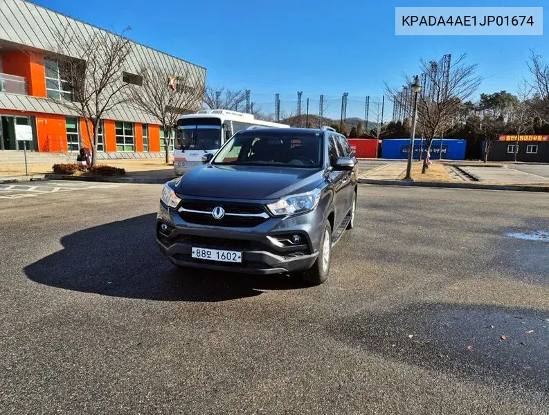 SSANGYONG REXTON SPORTS 2018, VIN KPADA4AE1JP01674