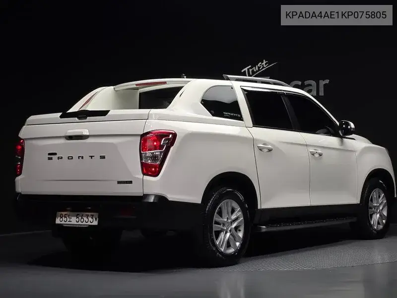 2019 SSANGYONG REXTON SPORTS VIN KPADA4AE1KP075805 — фото 2