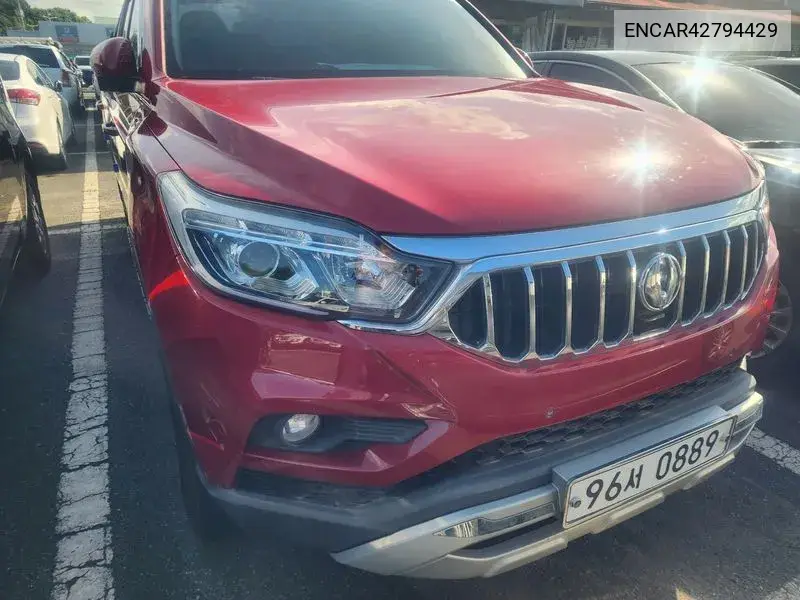 SSANGYONG REXTON SPORTS 2019, VIN N/A