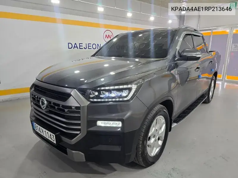 SSANGYONG REXTON SPORTS 2023, VIN KPADA4AE1RP213646