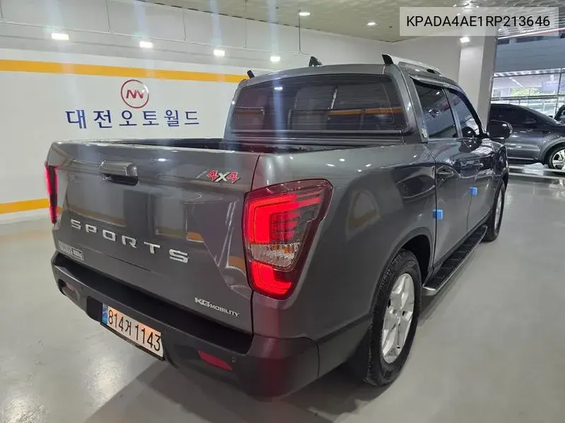 2023 SSANGYONG REXTON SPORTS VIN KPADA4AE1RP213646 — фото 2