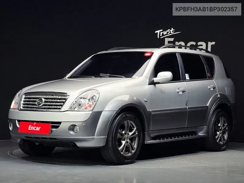 SSANGYONG REXTON 2011, VIN KPBFH3AB1BP302357