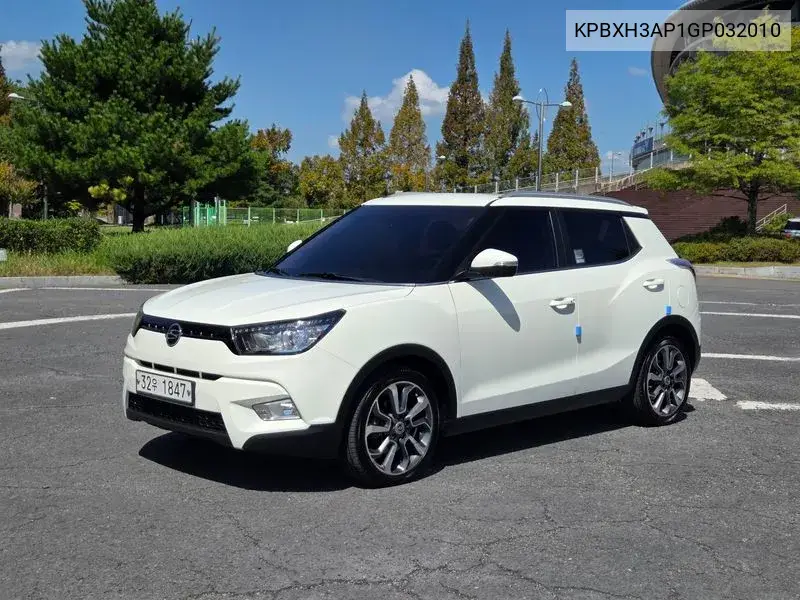 2015 SSANGYONG TIVOLI VIN KPBXH3AP1GP032010 — фото 2