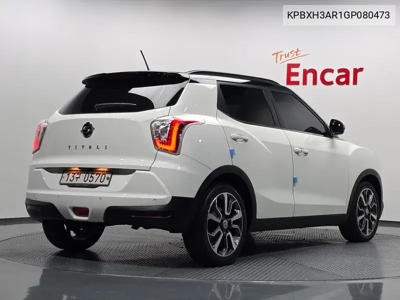 SSANGYONG TIVOLI 2016, VIN KPBXH3AR1GP080473