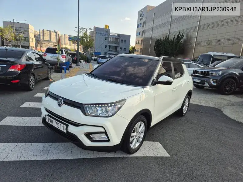 SSANGYONG TIVOLI 2018, VIN KPBXH3AR1JP230948