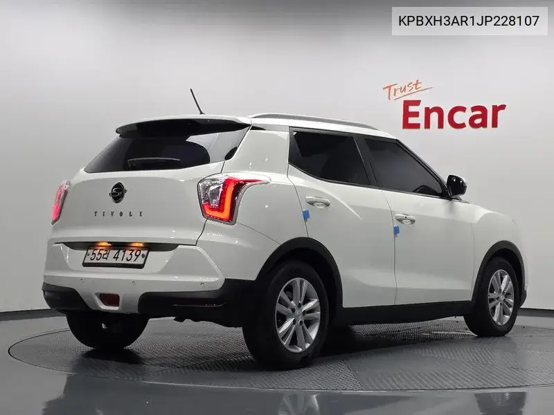 SSANGYONG TIVOLI 2018, VIN KPBXH3AR1JP228107
