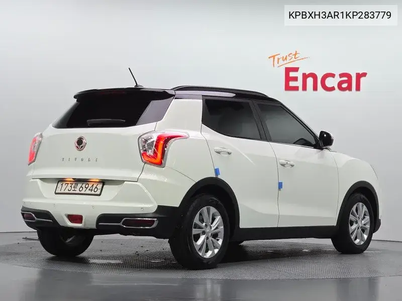 SSANGYONG TIVOLI 2019, VIN KPBXH3AR1KP283779