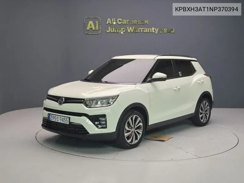2021 SSANGYONG TIVOLI VIN KPBXH3AT1NP370394 — фото 2