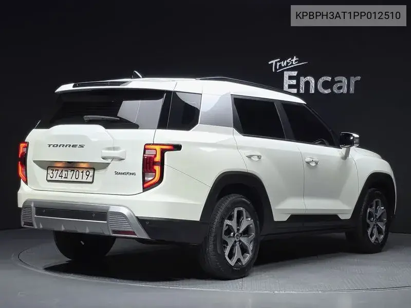 2022 SSANGYONG TORRES VIN KPBPH3AT1PP012510 — фото 2