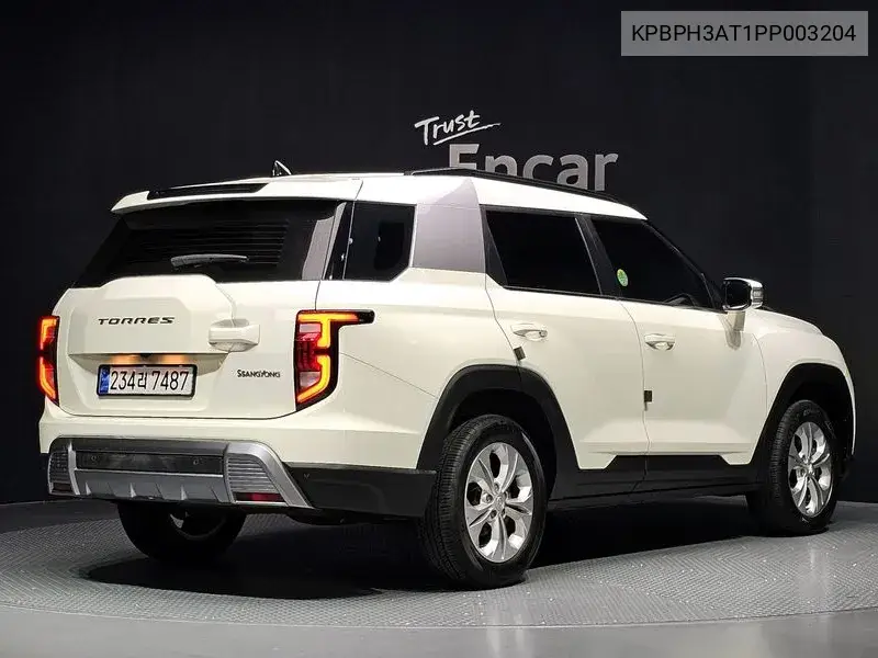 2022 SSANGYONG TORRES VIN KPBPH3AT1PP003204 — фото 2