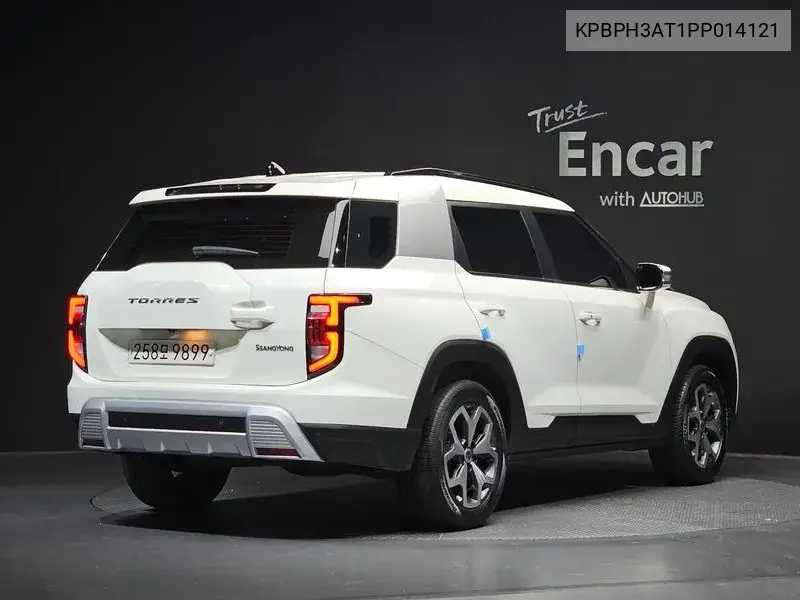 SSANGYONG TORRES 2022, VIN KPBPH3AT1PP014121