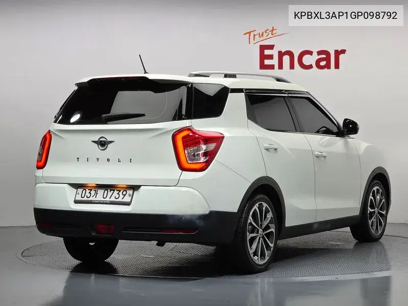 2016 SSANGYONG XLV VIN KPBXL3AP1GP098792 — фото 2