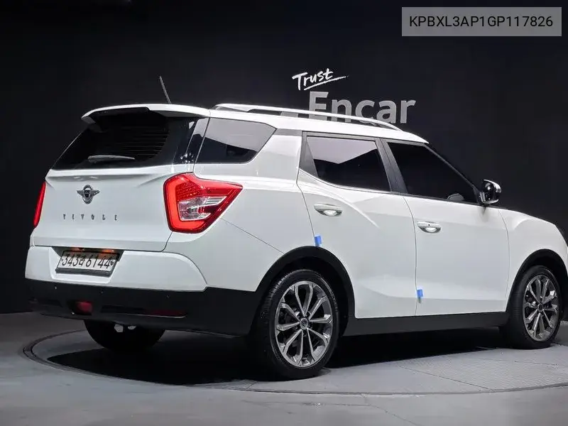 2016 SSANGYONG XLV VIN KPBXL3AP1GP117826 — фото 2