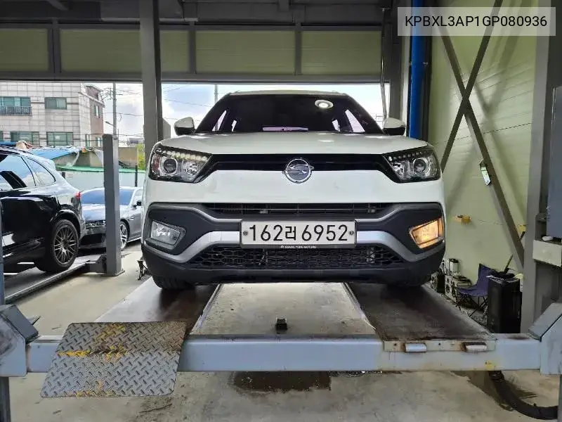 SSANGYONG XLV 2016, VIN KPBXL3AP1GP080936