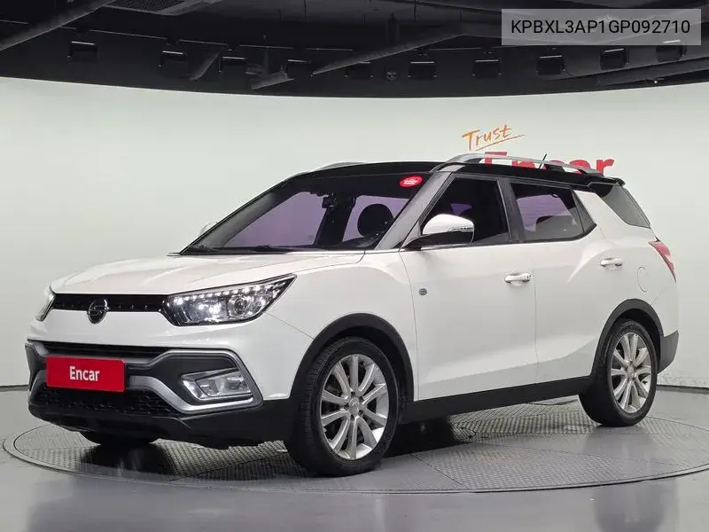 SSANGYONG XLV 2016, VIN KPBXL3AP1GP092710