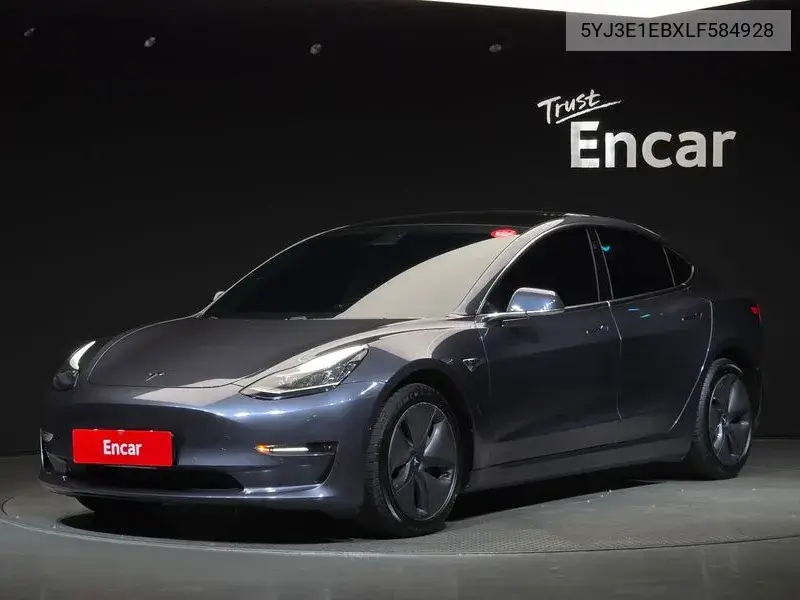 TESLA MODEL 3 2019, VIN 5YJ3E1EBXLF584928