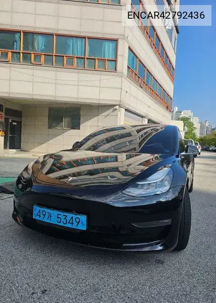 TESLA MODEL 3 2019, VIN N/A