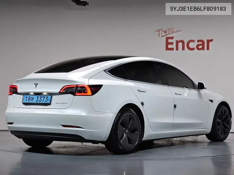 TESLA MODEL 3 2020, VIN 5YJ3E1EB6LF809183
