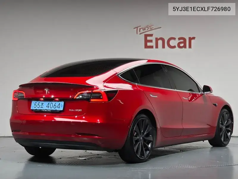 TESLA MODEL 3 2020, VIN 5YJ3E1ECXLF726980