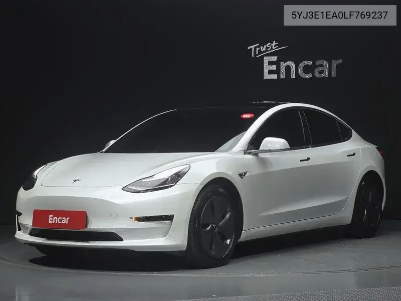 TESLA MODEL 3 2020, VIN 5YJ3E1EA0LF769237
