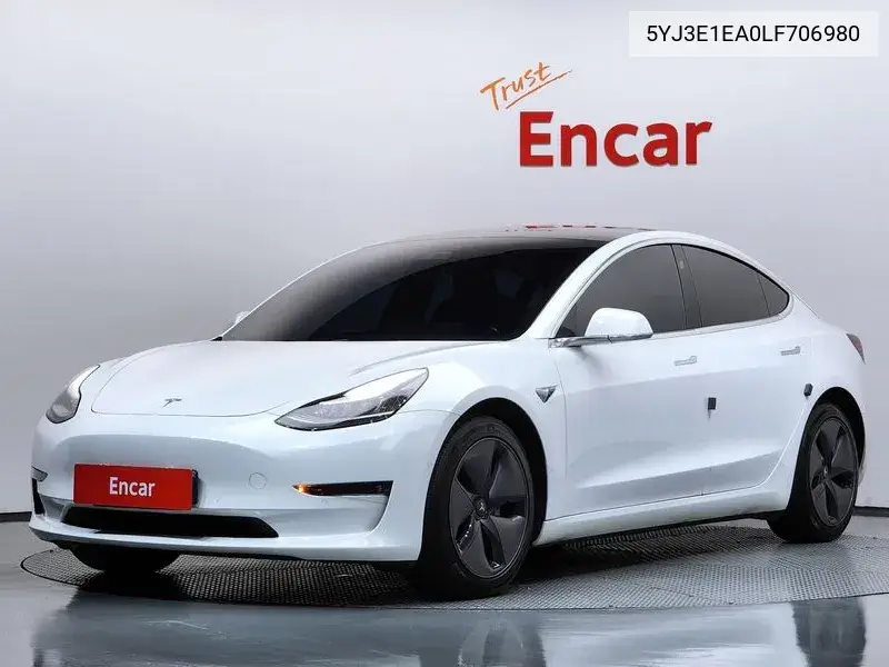TESLA MODEL 3 2020, VIN 5YJ3E1EA0LF706980