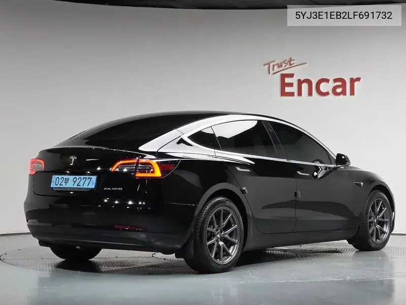 2020 TESLA MODEL 3 VIN 5YJ3E1EB2LF691732 — фото 2