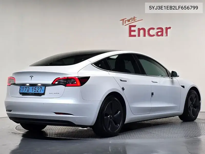 TESLA MODEL 3 2020, VIN 5YJ3E1EB2LF656799