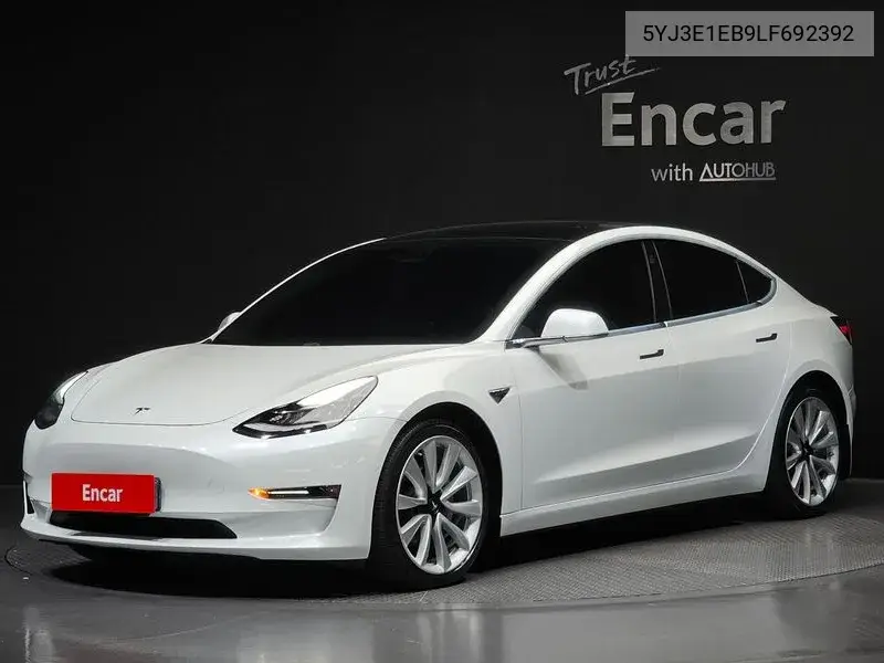 TESLA MODEL 3 2020, VIN 5YJ3E1EB9LF692392