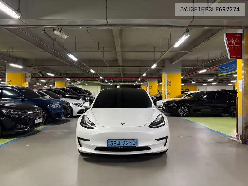 TESLA MODEL 3 2020, VIN 5YJ3E1EB3LF692274