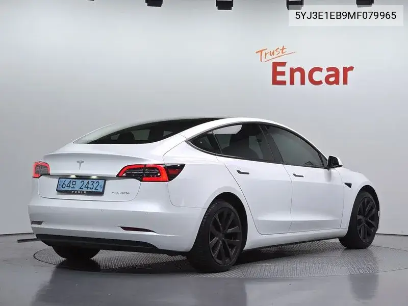 TESLA MODEL 3 2021, VIN 5YJ3E1EB9MF079965