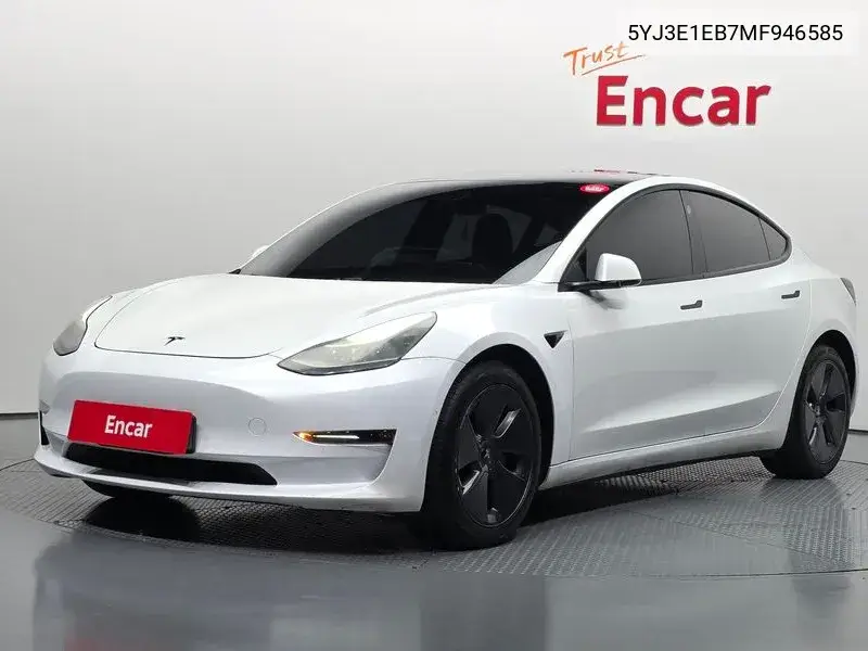 TESLA MODEL 3 2021, VIN 5YJ3E1EB7MF946585