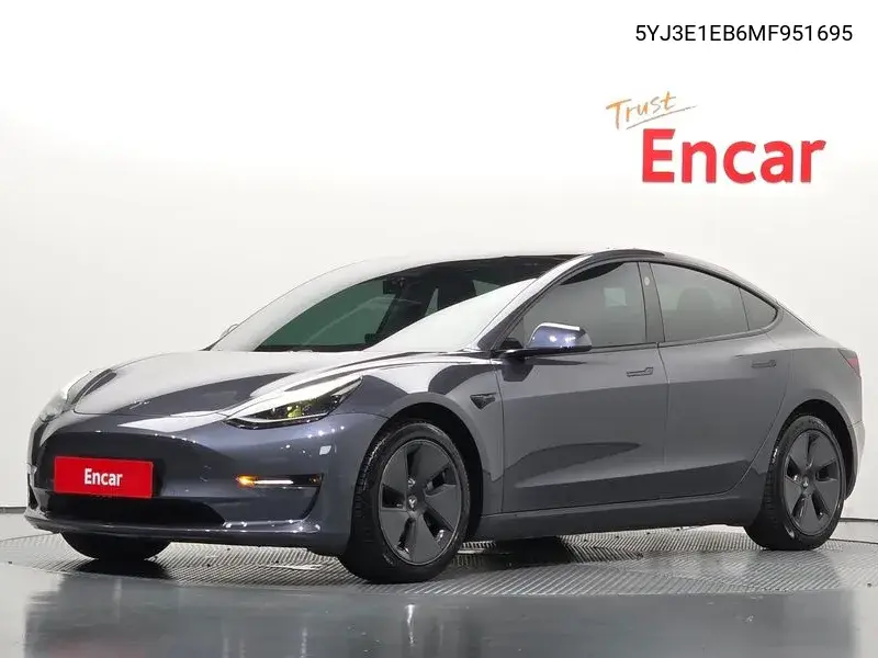 TESLA MODEL 3 2021, VIN 5YJ3E1EB6MF951695