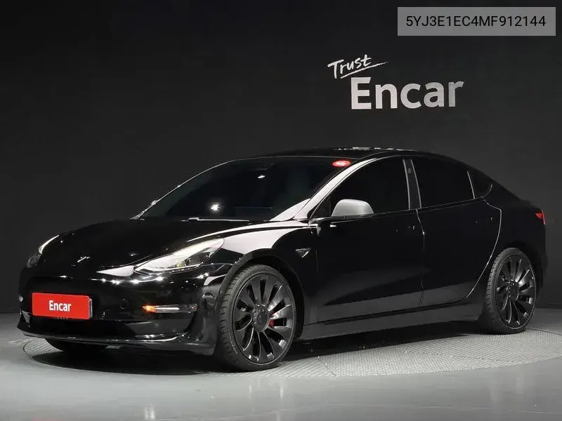 TESLA MODEL 3 2021, VIN 5YJ3E1EC4MF912144