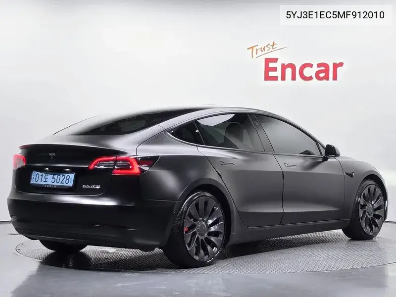 TESLA MODEL 3 2021, VIN 5YJ3E1EC5MF912010