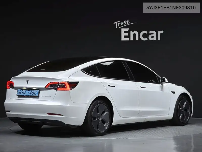 2022 TESLA MODEL 3 VIN 5YJ3E1EB1NF309810 — фото 2