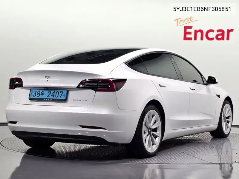 TESLA MODEL 3 2022, VIN 5YJ3E1EB6NF305851
