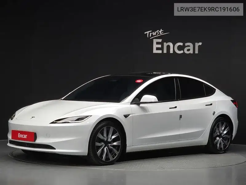 TESLA MODEL 3 2024, VIN LRW3E7EK9RC191606