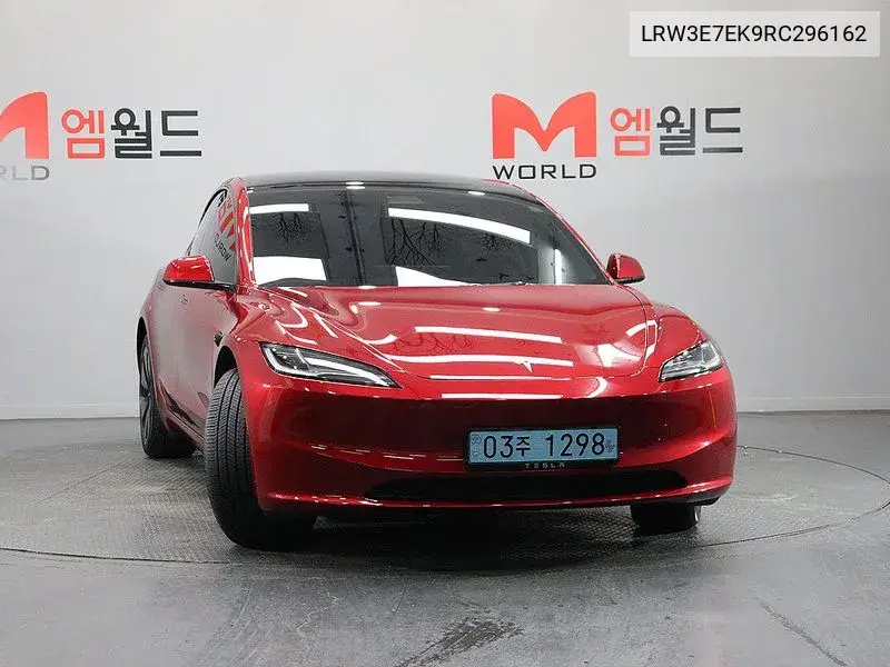 2024 TESLA MODEL 3 VIN LRW3E7EK9RC296162 — фото 2