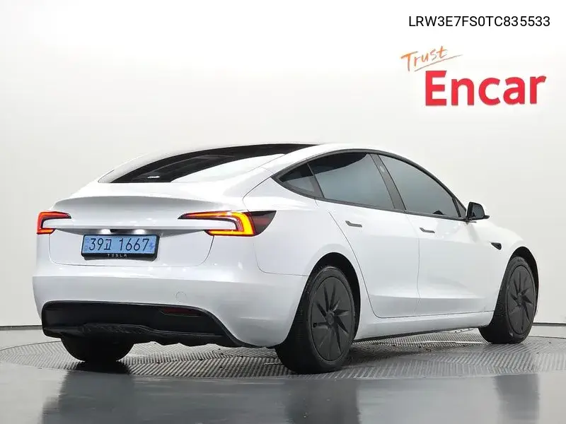 2026 TESLA MODEL 3 VIN LRW3E7FS0TC835533 — фото 2