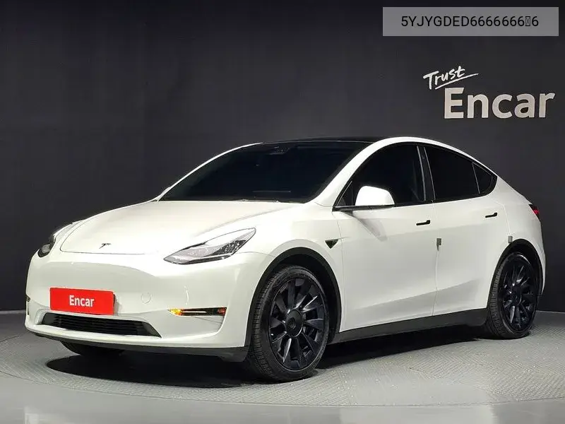 TESLA MODEL Y 2021, VIN 5YJYGDED66666666