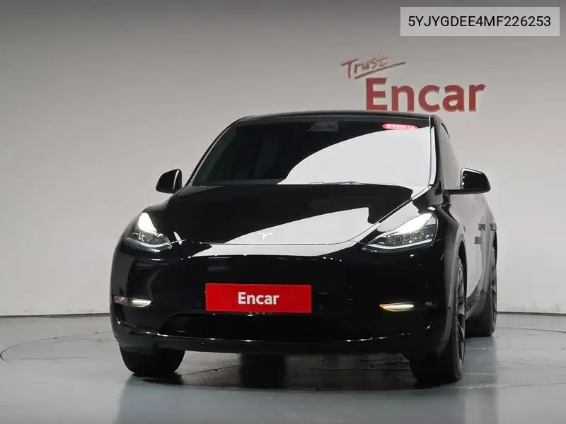 2021 TESLA MODEL Y VIN 5YJYGDEE4MF226253 — фото 2